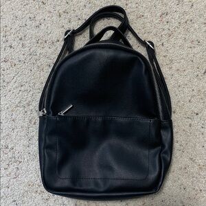 Small Leather Backpack